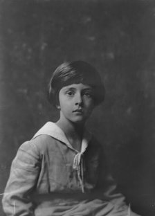 Son of Mrs. J.L. Lilienthal, portrait photograph, 1918 May 11. Creator: Arnold Genthe.