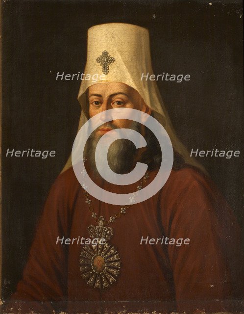 Portrait of Samuil (Myslavsky) (1731-1796), Metropolitan of Kiev and Galicia, 1812. Artist: Anonymous  