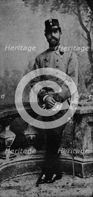 'Archduke Johann Salvator', c1889, (1903). Artist: Aug Red Vienna Studio.