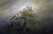  'Morning Mist on the Mountain', 1808, by Caspar Friedrich.