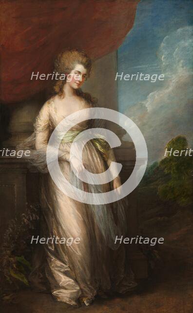 Georgiana, Duchess of Devonshire, 1783. Creator: Thomas Gainsborough.