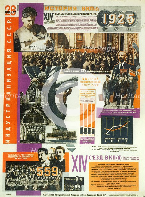 The 14th Congress of the All-Union Communist Party, 1925.