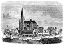 Abbey of Saint-Denis, late 16th century (1849). Artist: Unknown