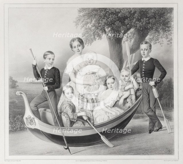 Children of Duke Peter of Oldenburg (1812–1881): Alexandra, Katharine, Nikolaus, Alexander and Georg