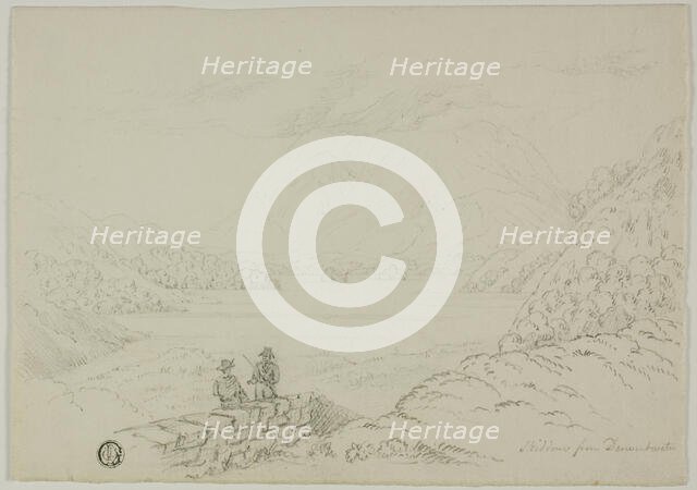 Skiddaw from Derwentwater, n.d. Creator: Unknown.
