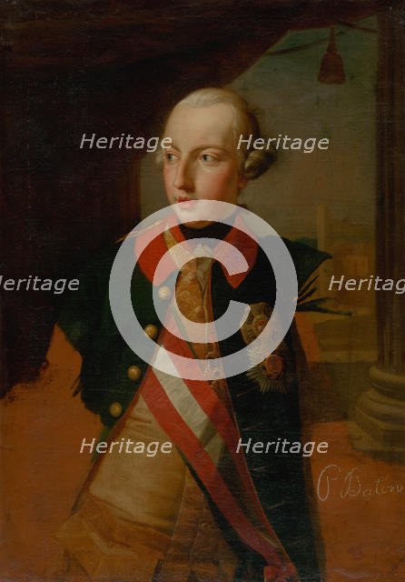 Portrait of Emperor Joseph II (1741-1790), 1769. Creator: Batoni, Pompeo Girolamo (1708-1787).