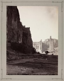 East Fork, de Chelly River, Arizona, 1879-1881. Creator: John K. Hillers (American, 1843-1925).