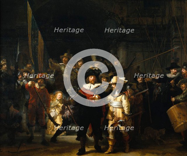 'The Night Watch', 1642.  Artist: Rembrandt Harmensz van Rijn    