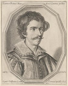 Giovanni Francesco Barbieri, called Guercino, 1623. Creator: Ottavio Mario Leoni.