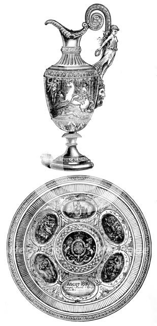 The Ascot Royal Hunt Cup, 1890. Creator: Unknown.
