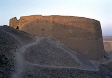 Zoroastrian Tower of Silence, Yazd, Iran, 2000. Creator: LTL.