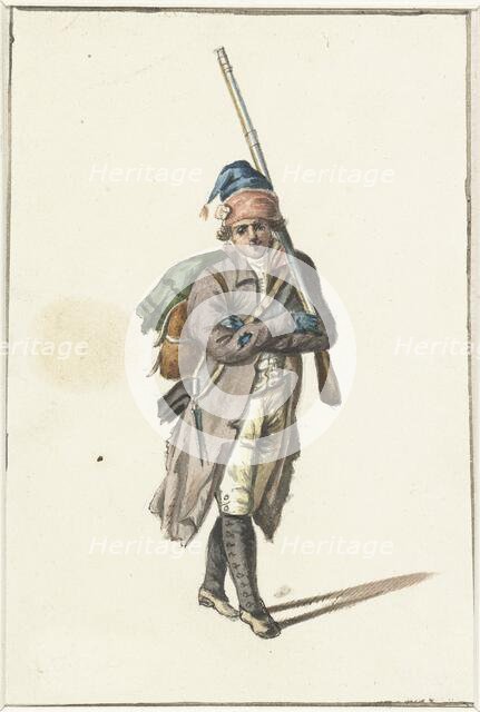 Soldier, 1758-1805. Creator: Dirk Langendijk.