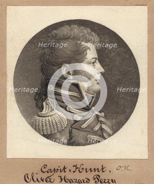 Theodore Hunt, 1809. Creator: Charles Balthazar Julien Févret de Saint-Mémin.