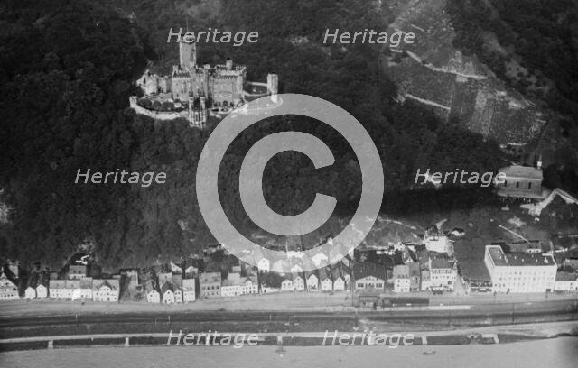 Near Baden Baden from airship, between c1910 and c1915. Creator: Bain News Service.