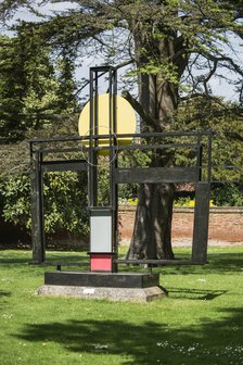 'Construction (Crucifixion)', sculpture by Barbara Hepworth, Winchester Cathedral, Hampshire, 2015 Artist: Steven Baker.