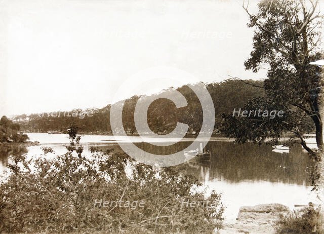 Mosman Bay, c1880, looking west. Creator: Unknown.