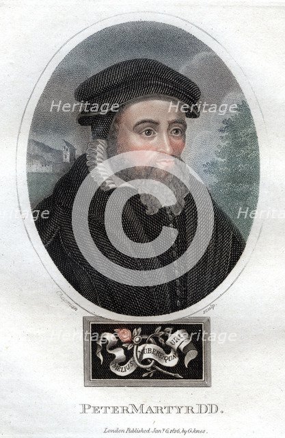'Peter Martyr', 1816.Artist: J Chapman