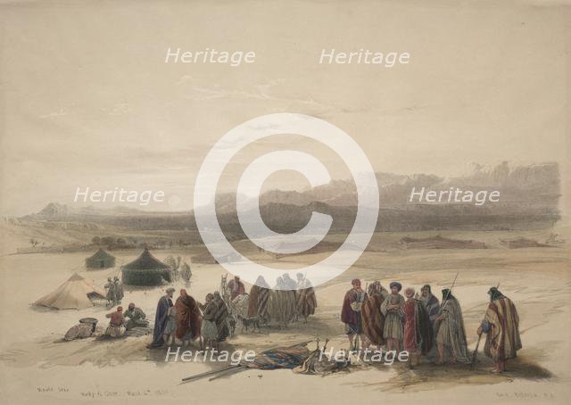 Mount Seir Wady el Chor, 1839. Creator: David Roberts (British, 1796-1864).