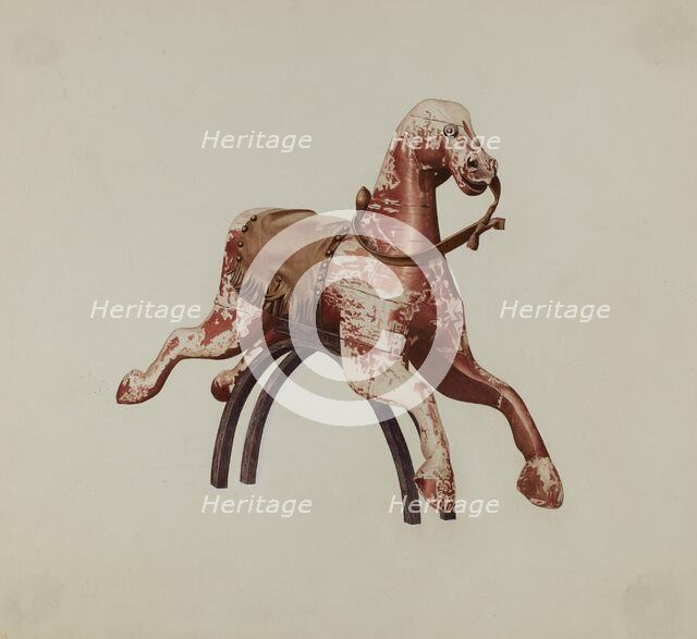 Rock Horse, 1935/1942. Creator: Henry Tomaszewski.