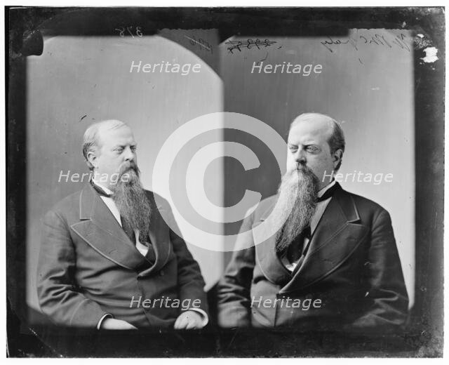 Unknown man, 1865-1880.  Creator: Unknown.