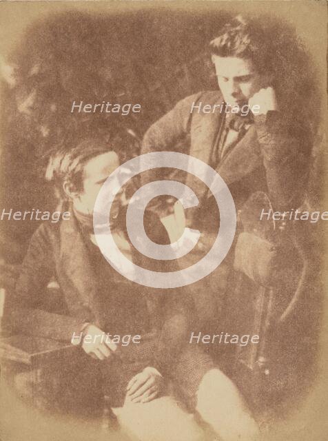 Charles and George Drysdale, 1843-1848. Creator: Hill & Adamson.