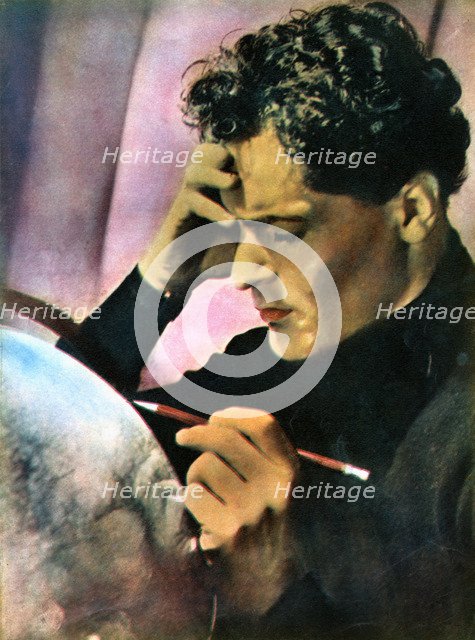 Francis Lederer, Czech born actor, 1934-1935. Artist: Unknown