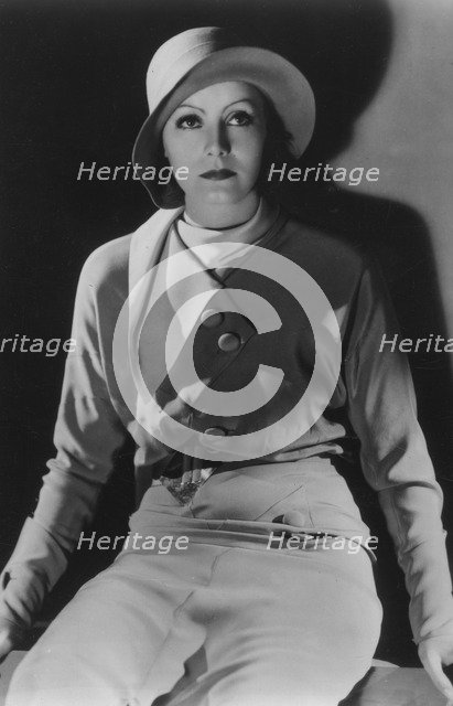 Greta Garbo (1905-1990), Swedish actress, early 20th century. Artist: Unknown