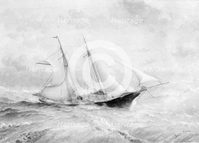 Mrs Jerome. 'Morning Star' RYS painting. Creator: Kirk & Sons of Cowes.