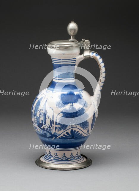 Wine Jug, Germany, c. 1700. Creator: Unknown.