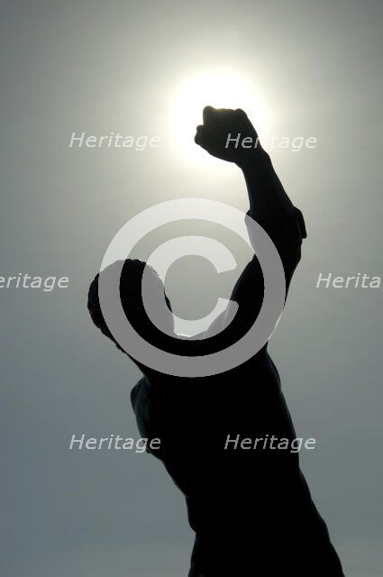 Borghese Gladiator, Whitby Abbey, Whitby, Scarborough, North Yorkshire, 2009. Creator: Bob Skingle.