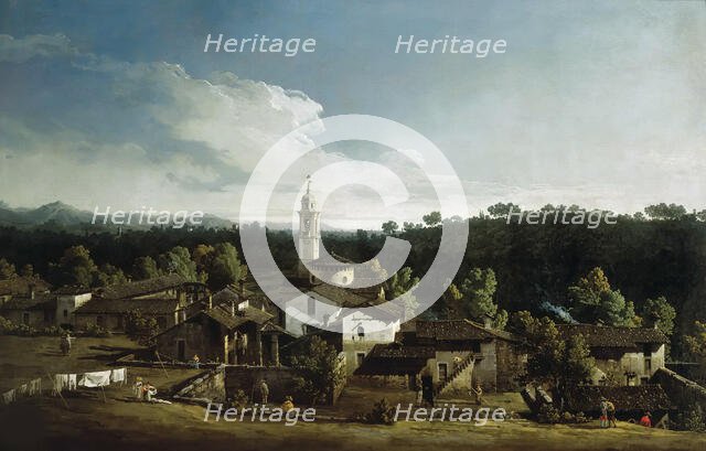 View of Gazzada, 1744. Creator: Bellotto, Bernardo (1720-1780).