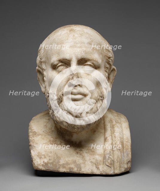 Herm Bust of a Greek Philosopher, second half of 1st century A.D. Creator: Unknown.