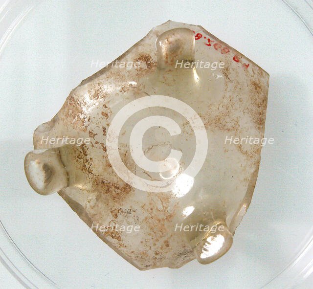 Foot of a Vessel, Coptic, 4th-early 5th century. Creator: Unknown.