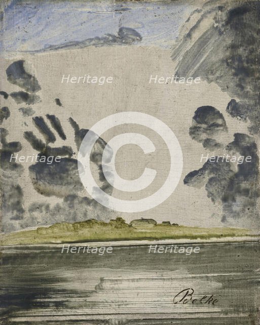 Snowfield, c1870. Creator: Peder Balke.