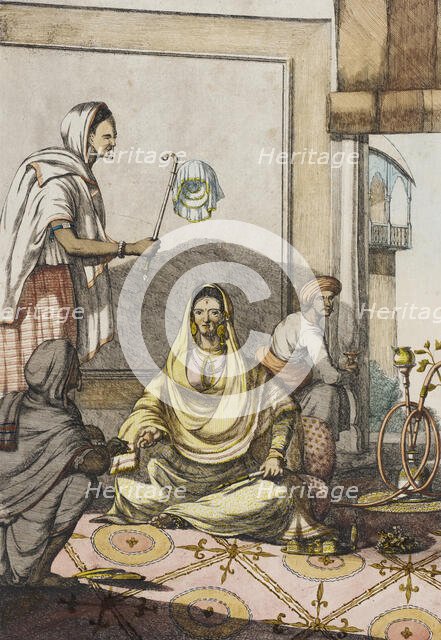 Femme en Grand Parure [Woman in Grand Attire], between 1808 and 1812. Creator: Balthazar Solvyns.