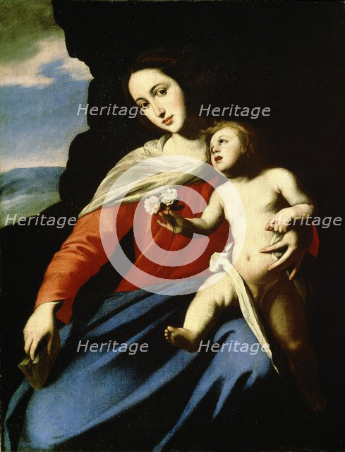 'Virgin and Child', early 1640s. Artist: Massimo Stanzione