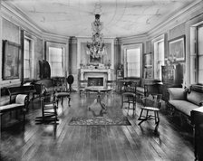The Council chamber, Washington's headquarters i.e. Morris-Jumel mansion, N.Y., c1905-1915. Creator: Unknown.