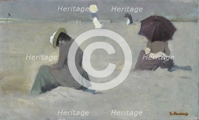 Beach at Scheveningen.