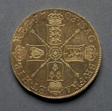 Five Guineas (reverse), 1703. Creator: Unknown.