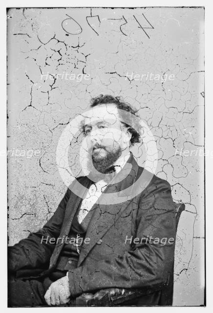 Bayard Taylor, between 1855 and 1865. Creator: Unknown.