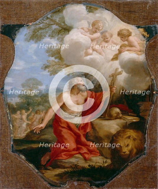 Saint Jerome in the Desert, c1637. Creator: Pietro da Cortona.