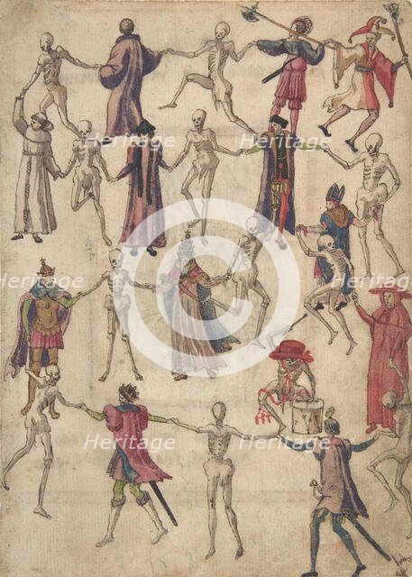 The Dance of Death, 16th century. Creator: Anon.