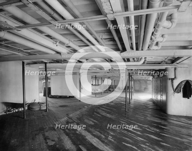 Main deck, Str. City of Cleveland, [Detroit & Cleveland Navigation Co.], (1908?). Creator: Unknown.