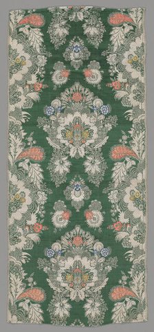 Length of Woven Silk, Netherlands, 1720s. Creator: Unknown.