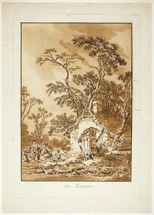 The Washerwomen, 1771. Creator: Jean Baptiste Le Prince.