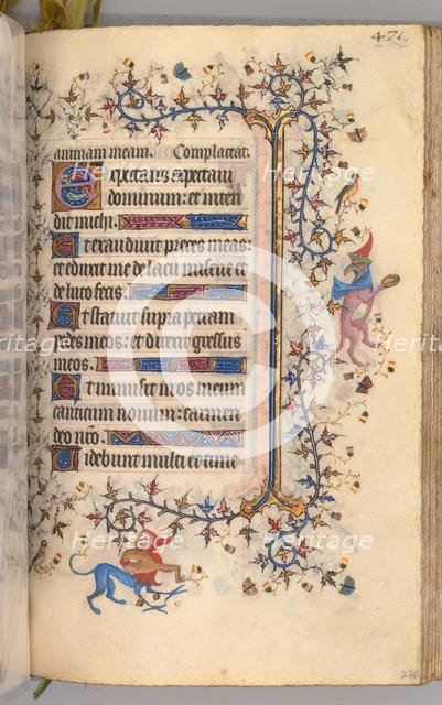 Hours of Charles the Noble, King of Navarre (1361-1425): fol. 230r, Text, c. 1405. Creator: Master of the Brussels Initials and Associates (French).