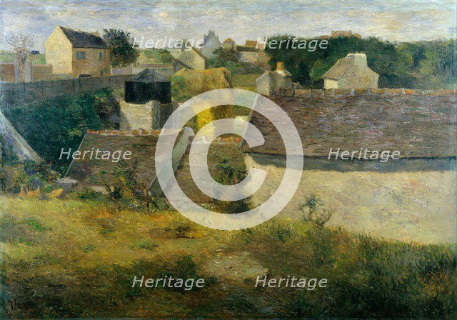 Houses at Vaugirard (Les Maisons de Vaugiraud), 1880.