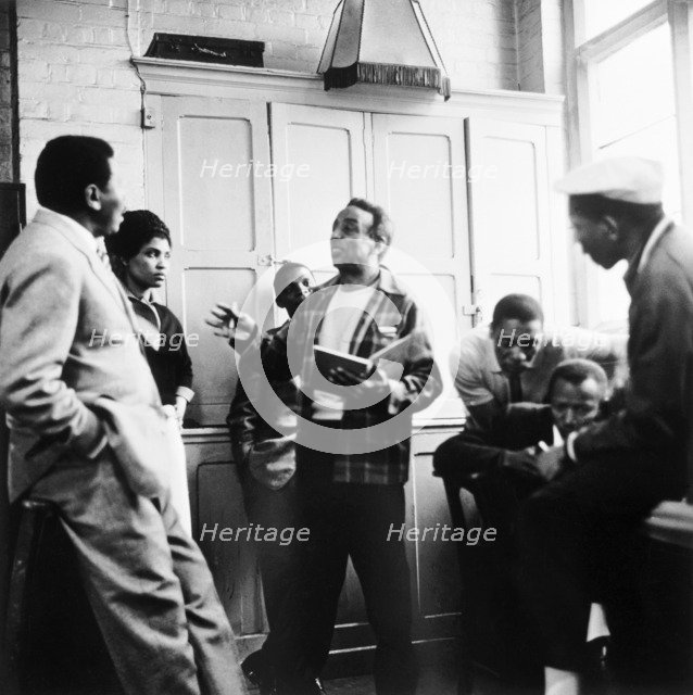 Buddy Bradbury, musician, 1963. Artist: Henry Grant