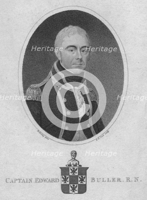 'Captain Edward Buller, R.N.', 1806. Artist: Henry R Cook.