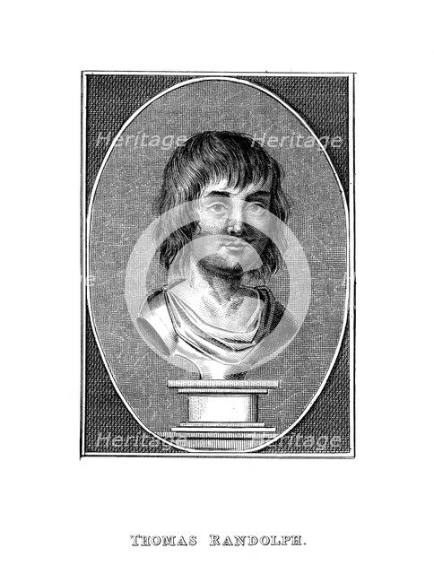 Thomas Randolph, 17th century English poet and dramatist, (19th century). Artist: Unknown